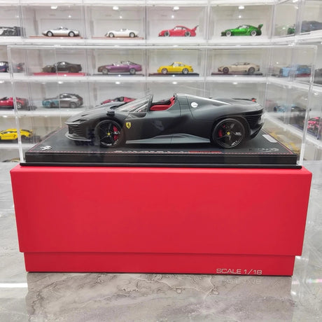 [BBR] 1:18 Ferrari 2021 Daytona SP3 svart modellbil resin