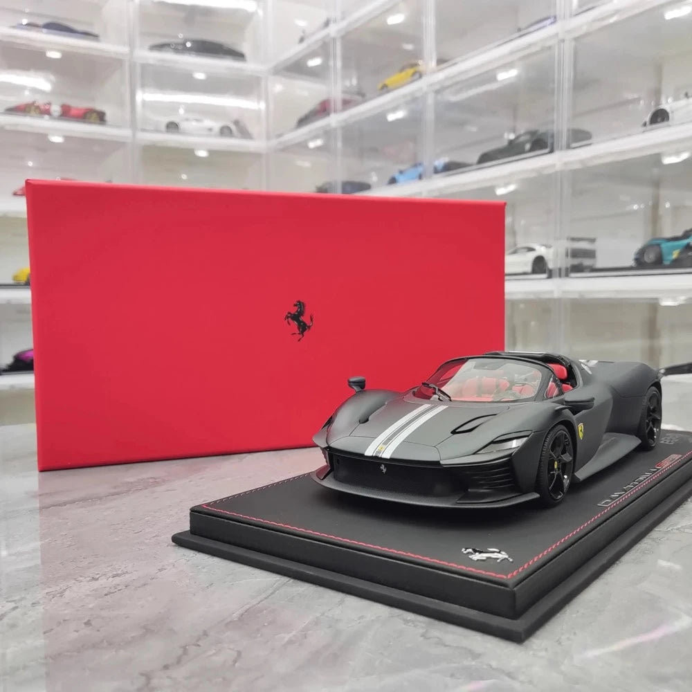 [BBR] 1:18 Ferrari 2021 Daytona SP3 Black Model Car Resin