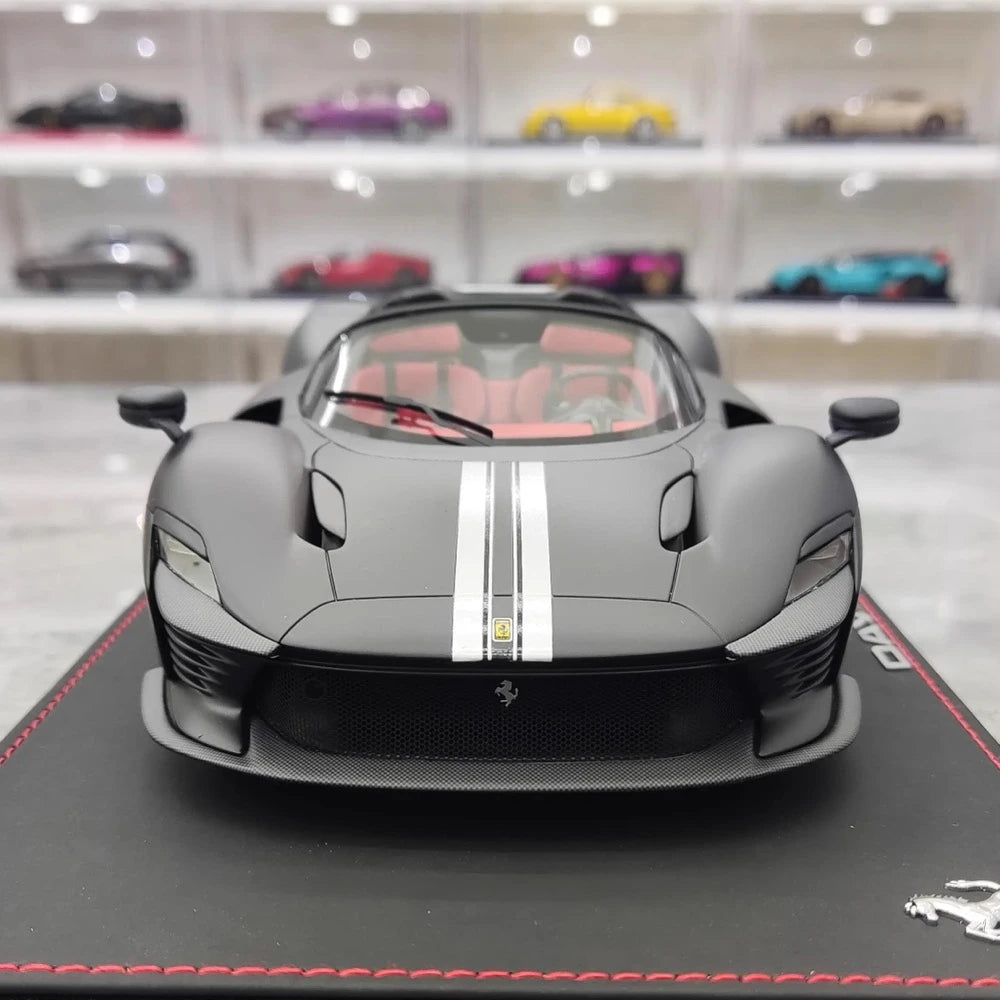 [BBR] 1:18 Ferrari 2021 Daytona SP3 Black Model Car Resin