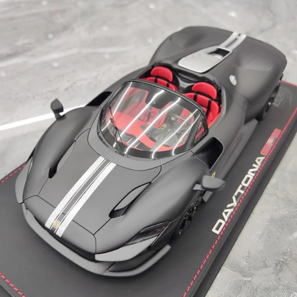 [BBR] 1:18 Ferrari 2021 Daytona SP3 Black Model Car Resin