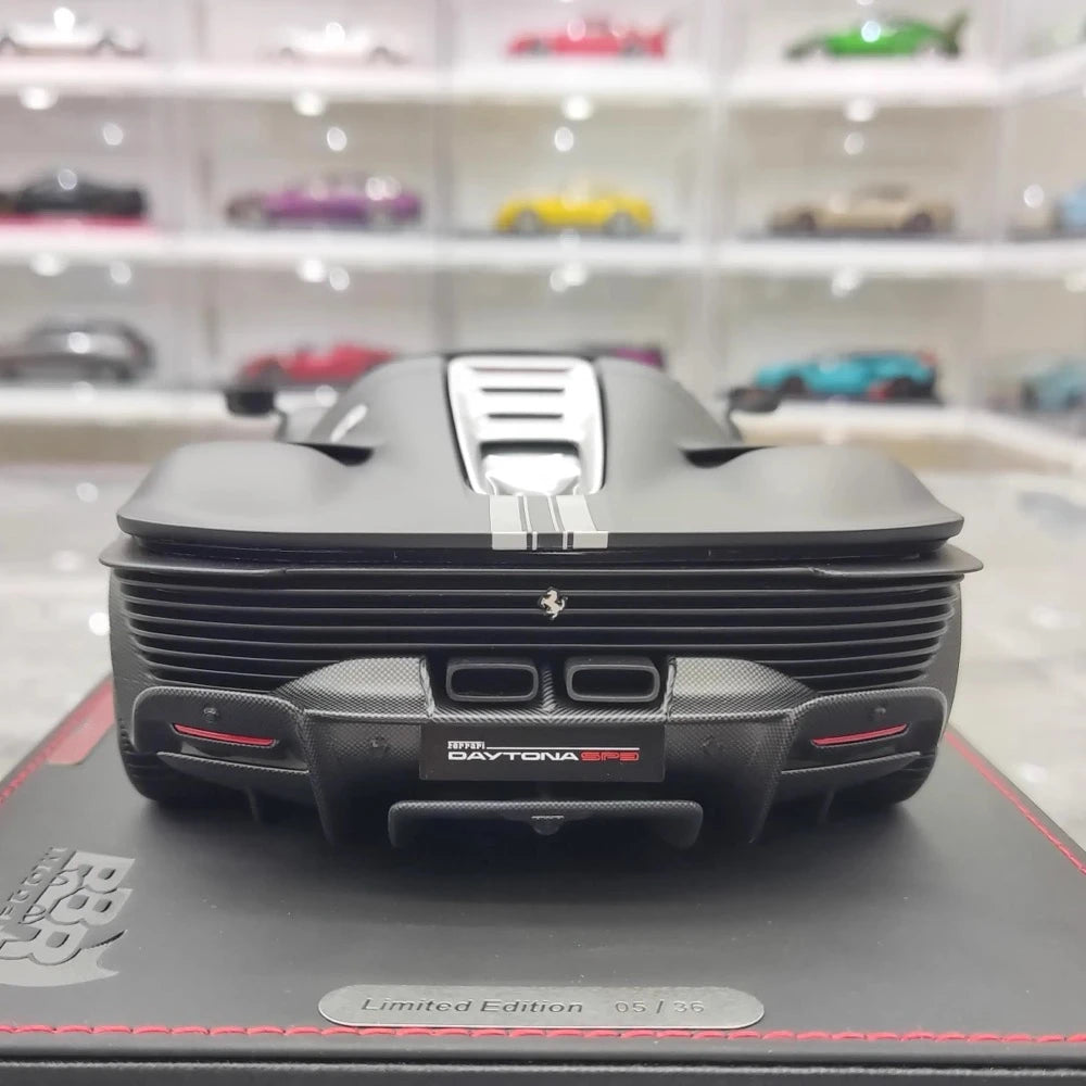 [BBR] 1:18 Ferrari 2021 Daytona SP3 Black Model Car Resin