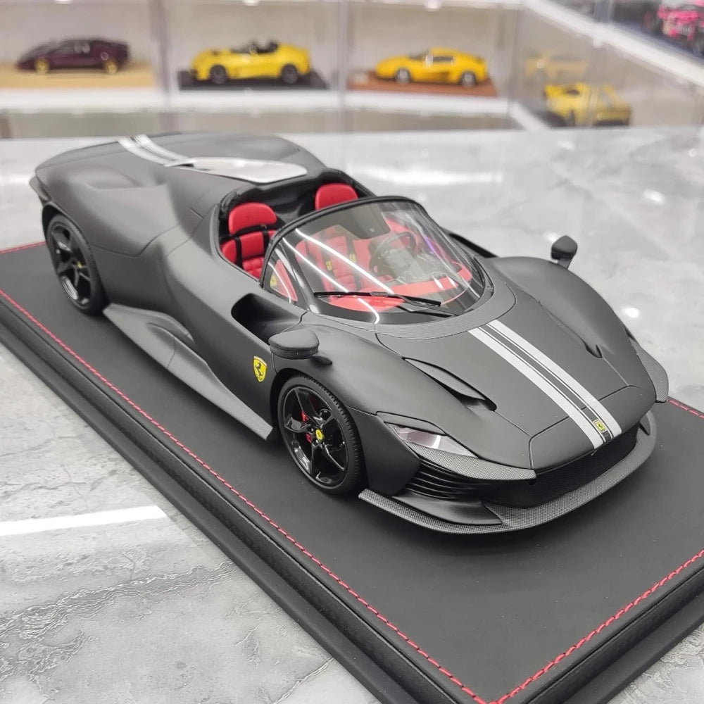 [BBR] 1:18 Ferrari 2021 Daytona SP3 Black Model Car Resin