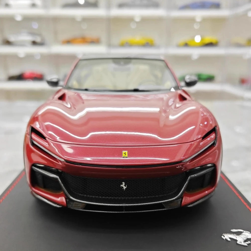 [BBR] 1:18 Ferrari 2022 Purosangue Crimson Model Car Resin