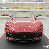 [BBR] 1:18 Ferrari 2022 Purosangue Crimson Model Car Resin
