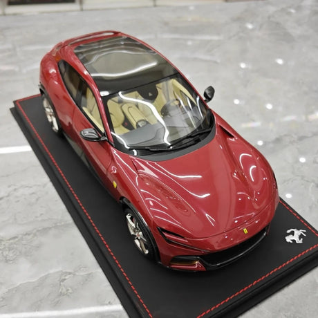 [BBR] 1:18 Ferrari 2022 Purosangue Crimson modellbil resin