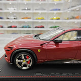 [BBR] 1:18 Ferrari 2022 Purosangue Crimson Model Car Resin