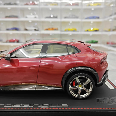 [BBR] 1:18 Ferrari 2022 Purosangue Crimson modellbil resin