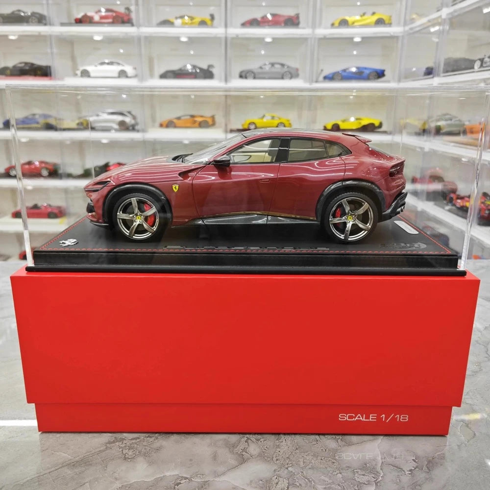 [BBR] 1:18 Ferrari 2022 Purosangue Crimson Model Car Resin