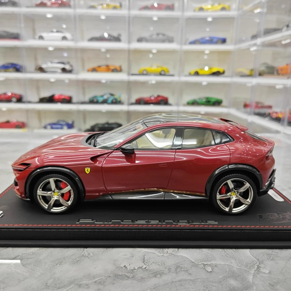 [BBR] 1:18 Ferrari 2022 Purosangue Crimson Model Car Resin