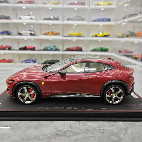 [BBR] 1:18 Ferrari 2022 Purosangue Crimson modellbil resin