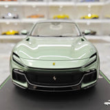 [BBR] 1:18 Ferrari 2022 Purosangue Green Model Car Resin