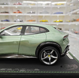 [BBR] 1:18 Ferrari 2022 Purosangue Green Model Car Resin