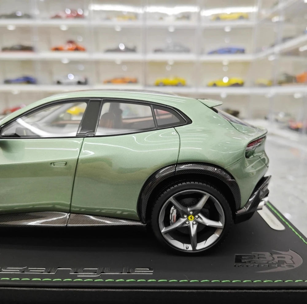 [BBR] 1:18 Ferrari 2022 Purosangue Green Model Car Resin