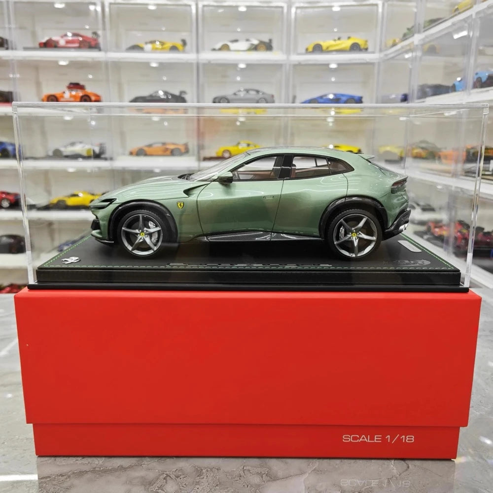 [BBR] 1:18 Ferrari 2022 Purosangue Green Model Car Resin