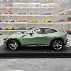 [BBR] 1:18 Ferrari 2022 Purosangue Green Model Car Resin