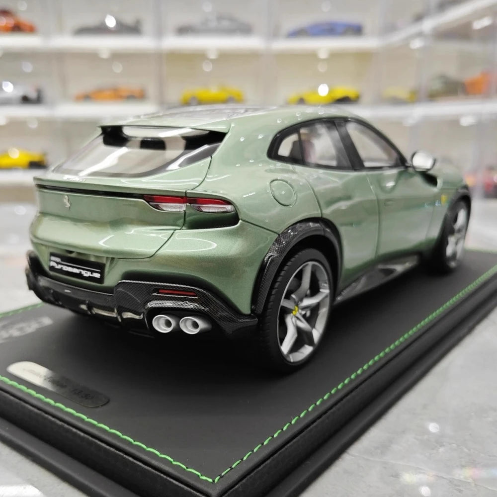 [BBR] 1:18 Ferrari 2022 Purosangue Green Model Car Resin