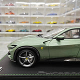 [BBR] 1:18 Ferrari 2022 Purosangue Green Model Car Resin