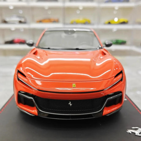 [BBR] 1:18 Ferrari 2022 Purosangue orange modellbil resin