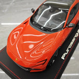 [BBR] 1:18 Ferrari 2022 Purosangue orange voiture miniature Resin