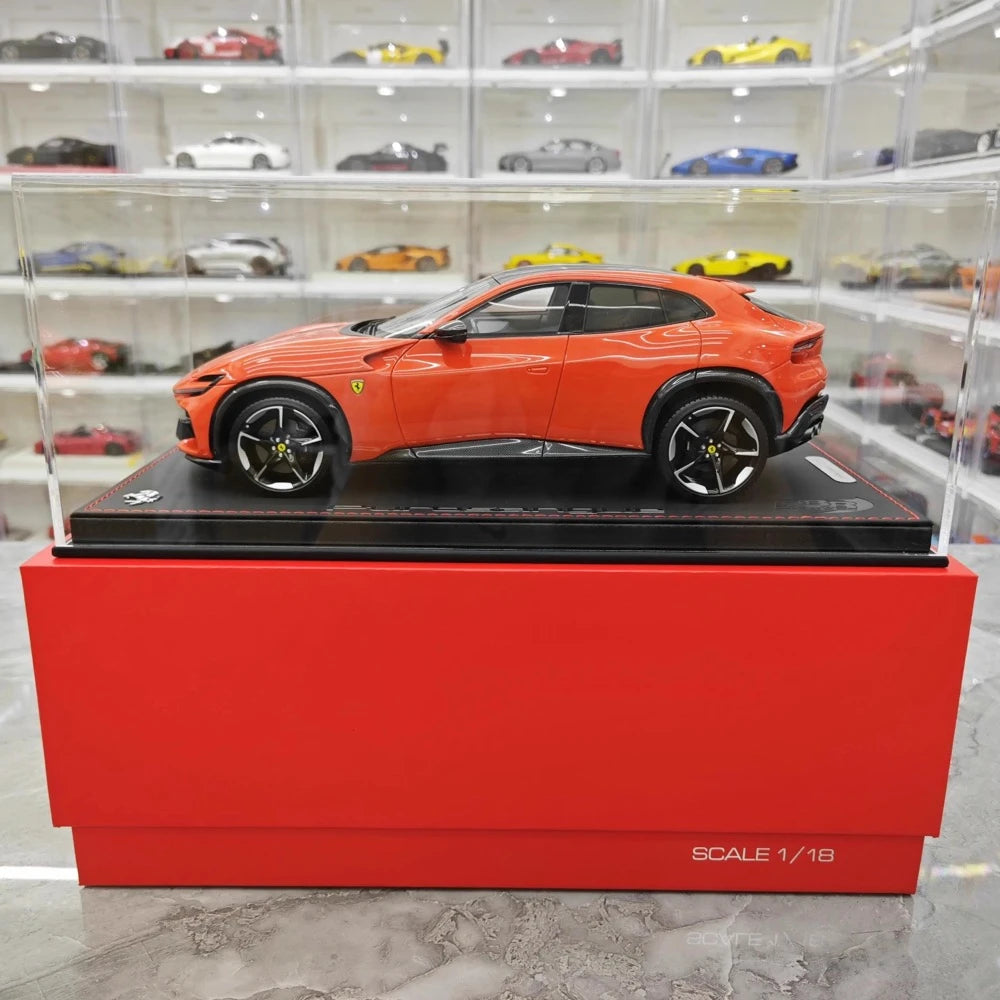 [BBR] 1:18 Ferrari 2022 Purosangue orange voiture miniature Resin