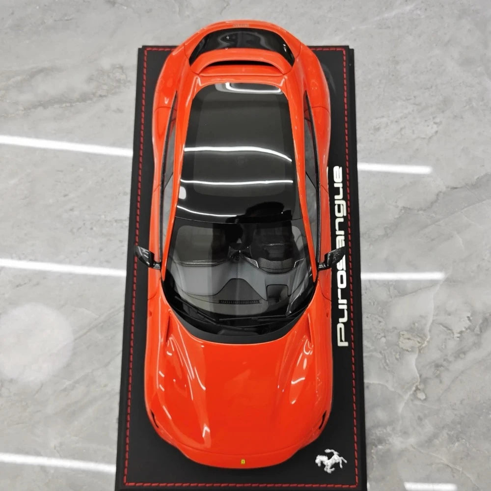 [BBR] 1:18 Ferrari 2022 Purosangue Orange Model Car Resin