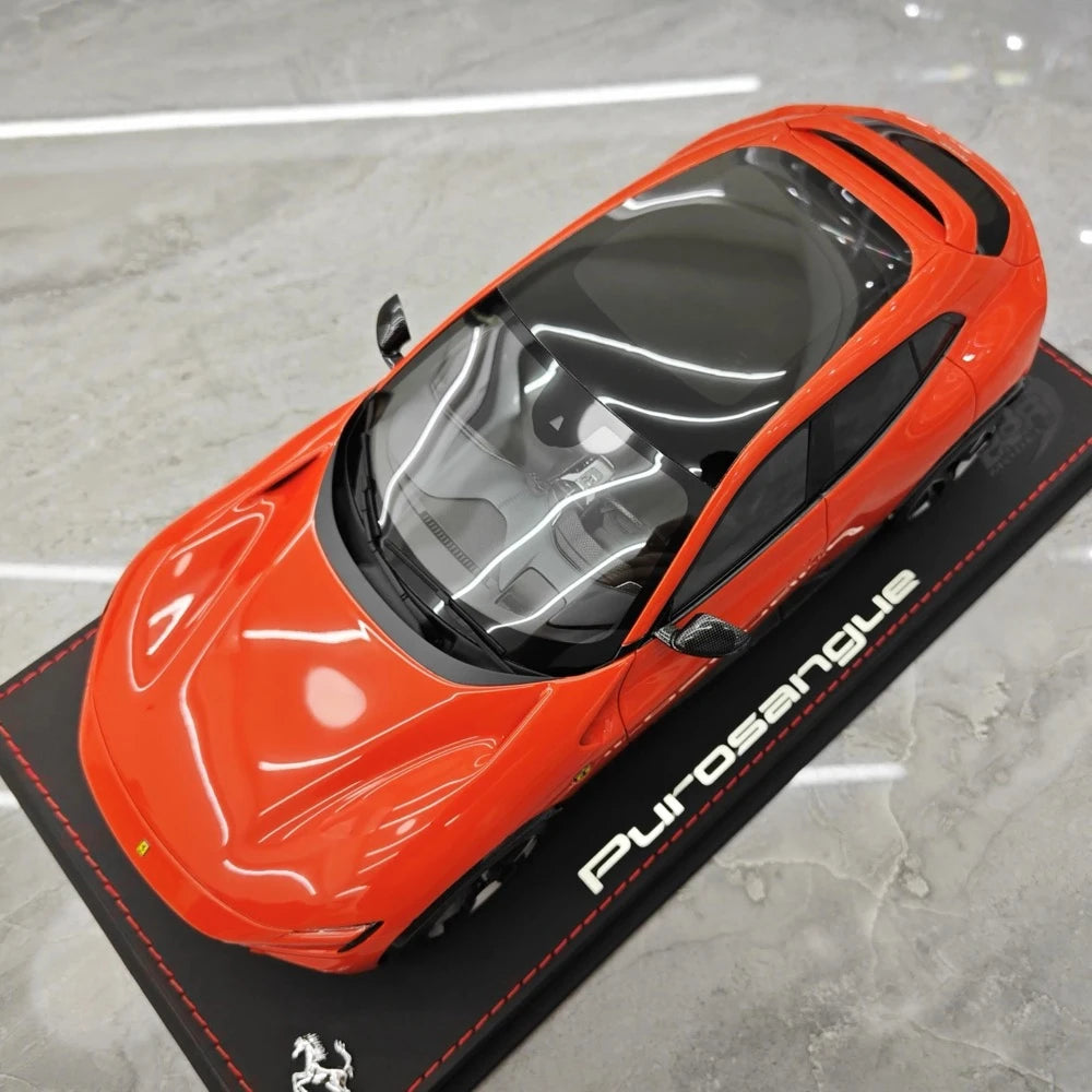 [BBR] 1:18 Ferrari 2022 Purosangue orange voiture miniature Resin