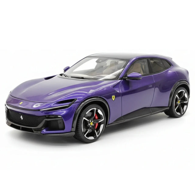 [BBR] 1:18 Ferrari 2022 Purosangue Purple Model Car Resin
