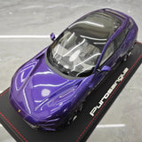[BBR] 1:18 Ferrari 2022 Purosangue Purple Model Car Resin