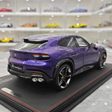 [BBR] 1:18 Ferrari 2022 Purosangue Purple Model Car Resin