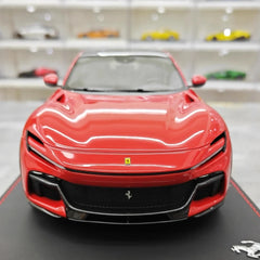 [BBR] 1:18 Ferrari 2022 Purosangue rosso modellino di auto resina