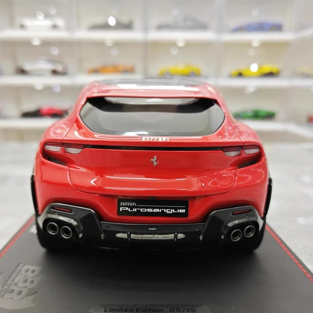 [BBR] 1:18 Ferrari 2022 Purosangue Red Model Car Resin