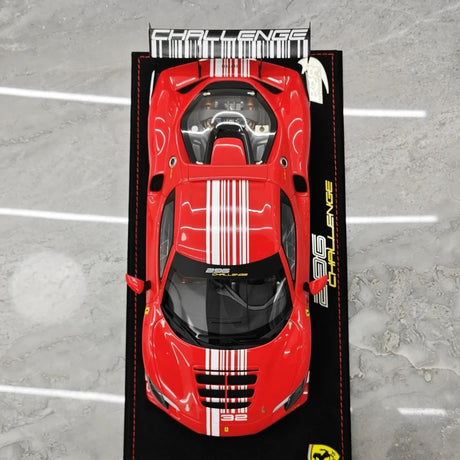 [BBR] 1:18 Ferrari 2023 296 Challenge Red No.32 Model Car Resin