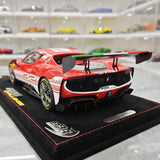 [BBR] 1:18 Ferrari 2023 296 Challenge Red No.32 Model Car Resin