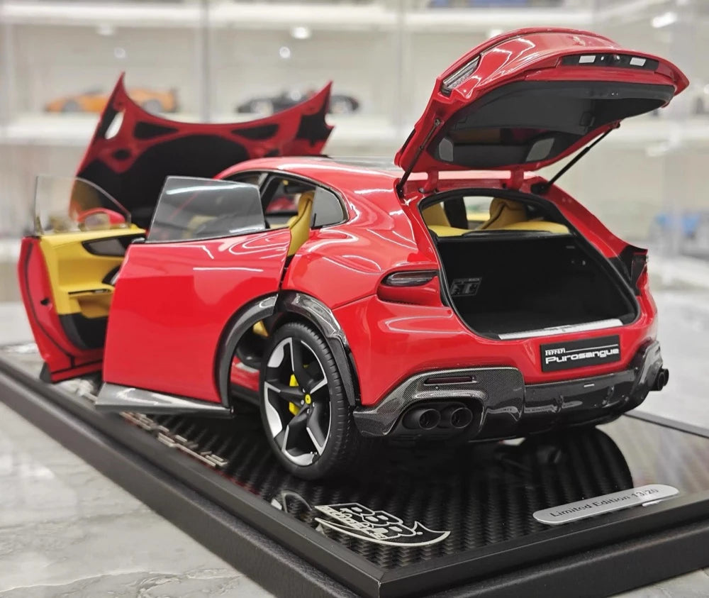 [BBR] 1:18 Ferrari 2023 Purosangue Red Model Car Die-Cast