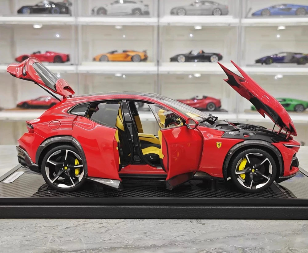 [BBR] 1:18 Ferrari 2023 Purosangue Red Model Car Die-Cast