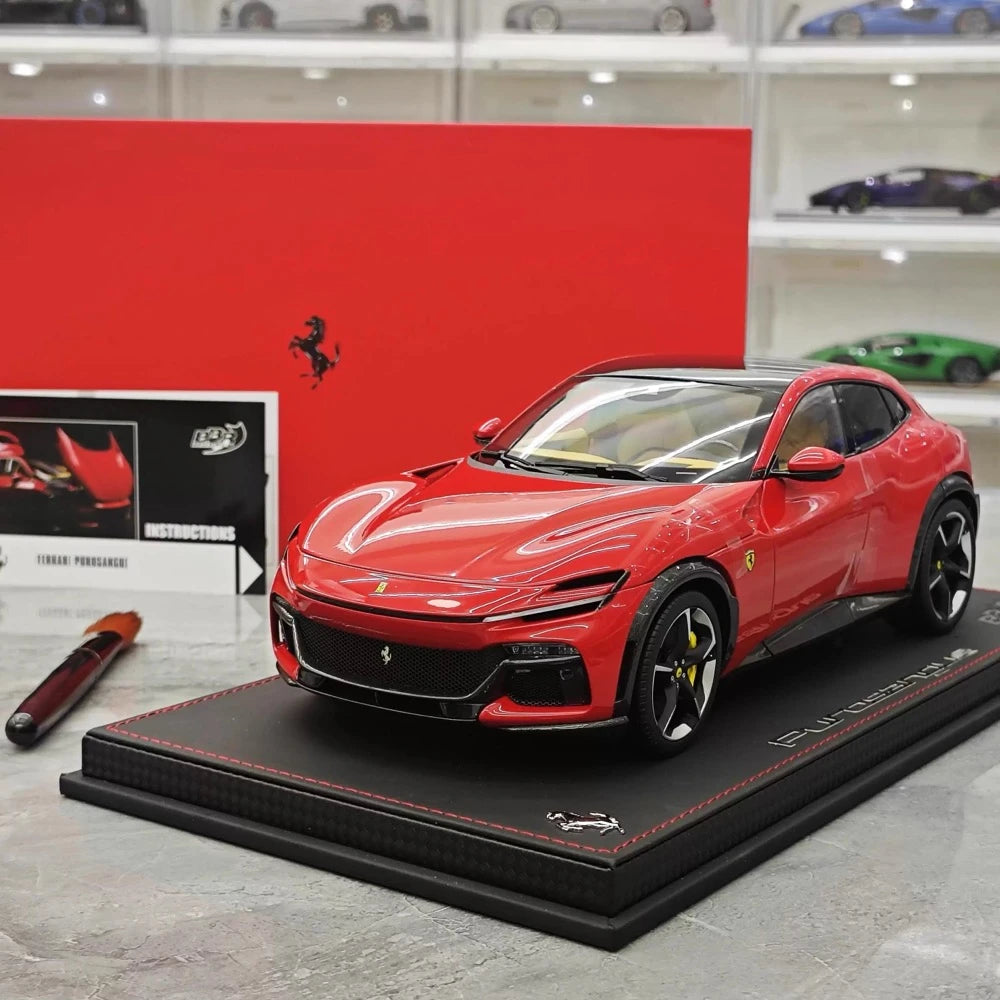 [BBR] 1:18 Ferrari 2023 Purosangue Red Model Car Die-Cast