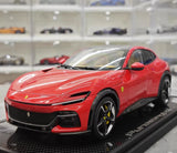 [BBR] 1:18 Ferrari 2023 Purosangue Red Model Car Die-Cast