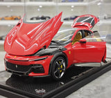 [BBR] 1:18 Ferrari 2023 Purosangue Red Model Car Die-Cast