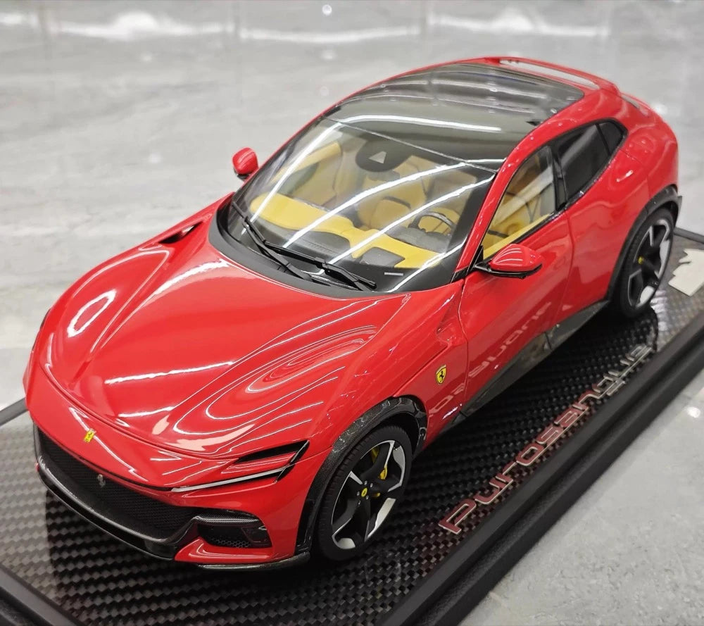 [BBR] 1:18 Ferrari 2023 Purosangue Red Model Car Die-Cast