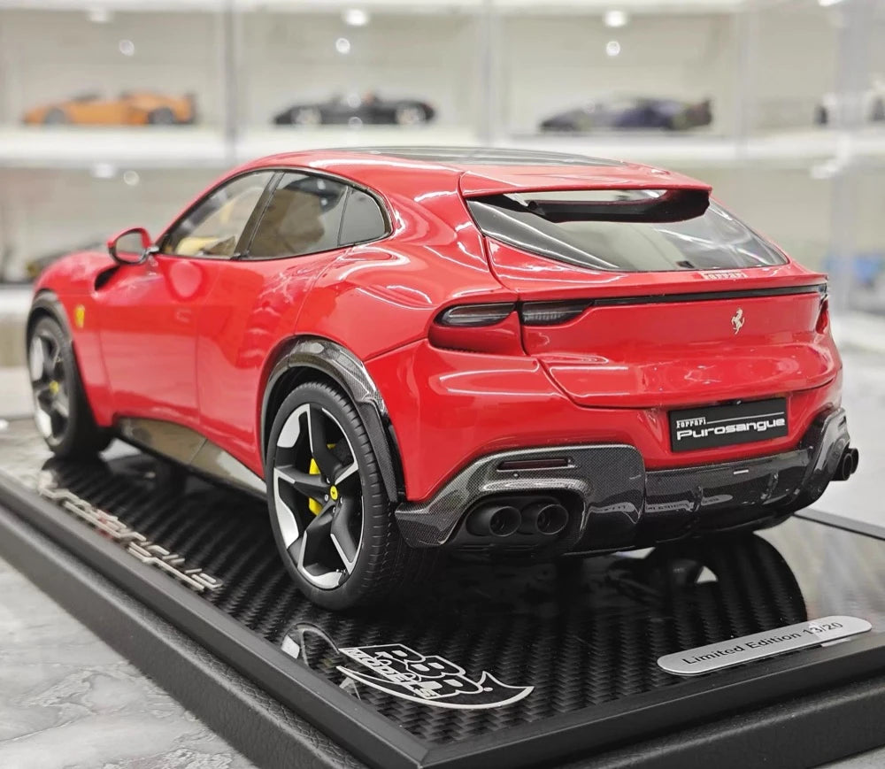 [BBR] 1:18 Ferrari 2023 Purosangue Red Model Car Die-Cast