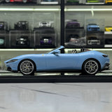 BBR Ferrari 2023 روما سبايدر أزورو لا بلاتا 1:18 – راتنج نموذجي قابل للجمع