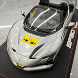 [BBR] 1:18 Ferrari 2023 SF90 XX Spider Gray Model Car Resin