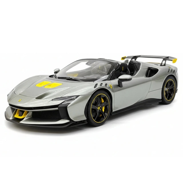 [BBR] 1:18 Ferrari 2023 SF90 XX Spider Gray Model Car Resin