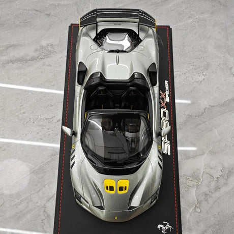 [BBR] 1:18 Ferrari 2023 SF90 XX Spider Gray Model Car Resin