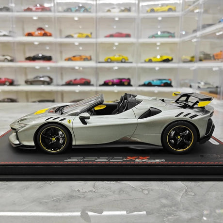 [BBR] 1:18 Ferrari 2023 SF90 XX Spider Gray Model Car Resin