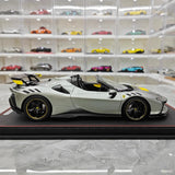 [BBR] 1:18 Ferrari 2023 SF90 XX Spider Gray Model Car Resin