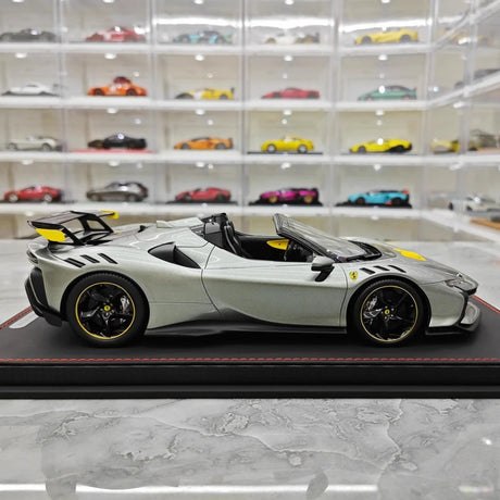 [BBR] 1:18 Ferrari 2023 SF90 XX Spider Gray Model Car Resin
