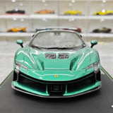 [BBR] 1:18 Ferrari 2023 SF90 XX Spider groen modelauto Hars
