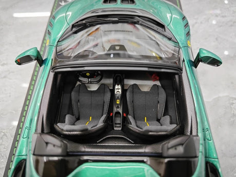 [BBR] 1:18 Ferrari 2023 SF90 XX Spider grön modellbil harts