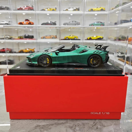 [BBR] 1:18 Ferrari 2023 SF90 XX Spider grön modellbil harts